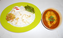 Fish Curry Rice
